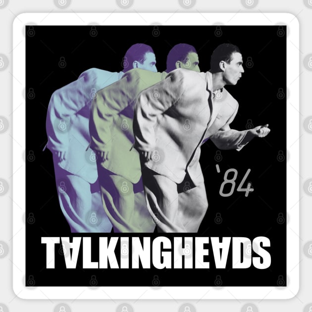 Talking Heads 84 Magnet by Timeless Chaos